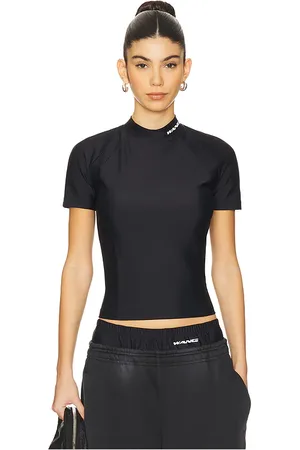 Alexander Wang Short Sleeve Rashguard Top