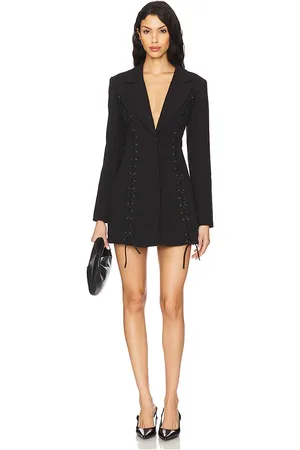 Bardot Verity Lace Up Blazer Dress