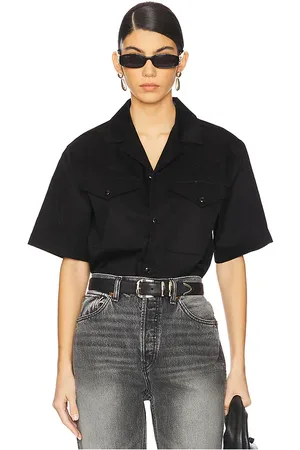 WAO Satin Western Short Sleeve Shirt