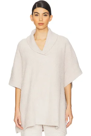 Barefoot Dreams CozyChic Shawl Collar Poncho