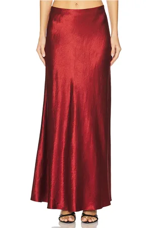 Vince Satin Maxi Skirt