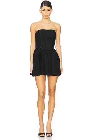 MORE TO COME Klaudia Strapless Mini Dress