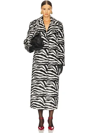 ROTATE Fluffy Clasp Coat