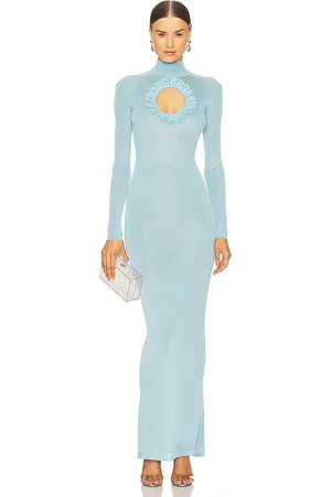 Self-Portrait X Christopher Kane Knit Cut Out Maxi Dress