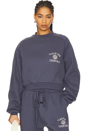FEAR OF GOD Cropped Crewneck Sweatshirt