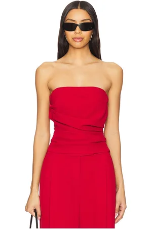 The Sei Pleated Bustier Top