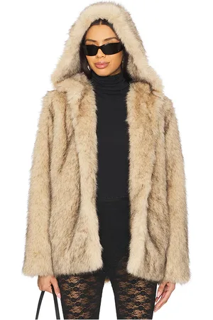 Generation Love Della Faux Fur Hood Jacket
