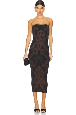 Wolford X Etro Metallic Jacquard Dress