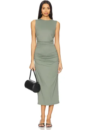 Susana Monaco Crew Loose Gathered Dress
