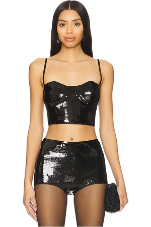 Kiki de Montparnasse Sequins Longline Bra