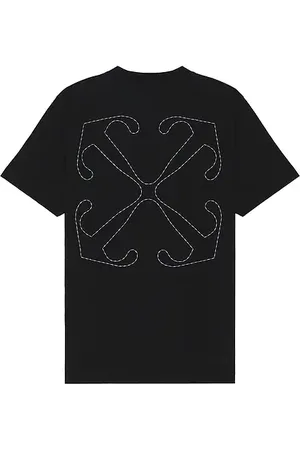 OFF-WHITE Stitch Arrow Slim Short Sleeve Tee