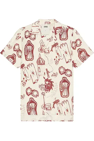 Oas Cantina Cuba Linen Shirt