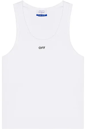 OFF-WHITE Off Stamp Rib Tank