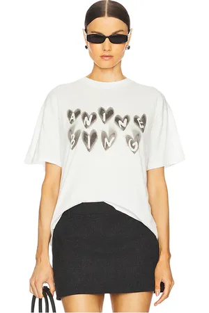 ANINE BING Cade Tee Hearts