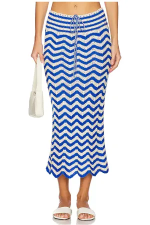 Agua Bendita X REVOLVE Mira Midi Skirt