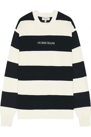 Guess Long Sleeve Striped Sweater