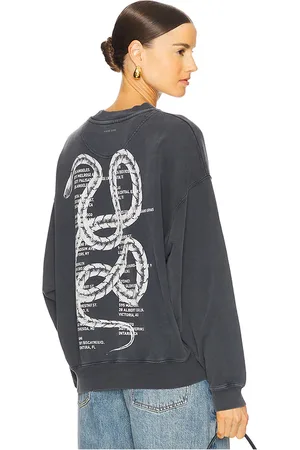 ANINE BING Jaci Sweatshirt Twisted Snake