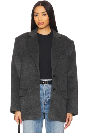 GRLFRND Wool Blend Blazer