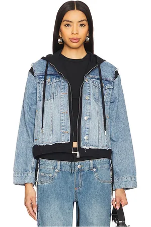 Simkhai Austin Hoodie Combo Jacket