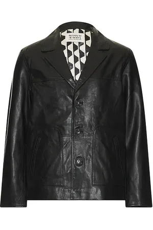 Scotch&Soda Leather Blazer Jacket