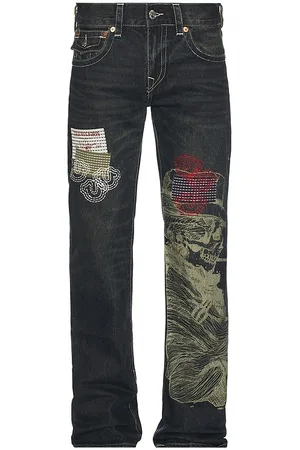 True Religion Stacked Billy Flap Jeans