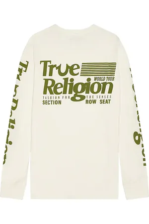 True Religion True Flag Long Sleeve Tee