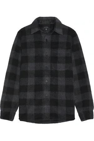 CLUB MONACO High Texture Shirt Jacket