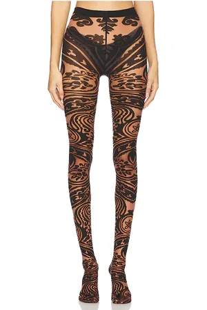Wolford X Etro Body Tattoo Tights