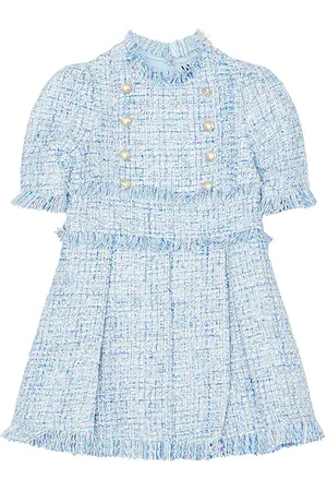 Bardot Kids Brielle Boucle Dress