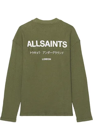 AllSaints Crypt Long Sleeve Crewneck T-shirt