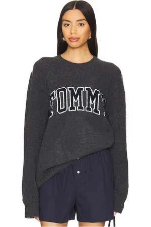 Tommy Hilfiger Slim Boucle Varsity Sweater