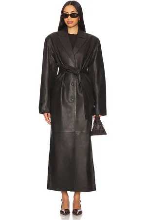 EAVES Formosa Leather Coat