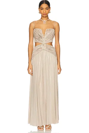 PATBO Dune Corset Long Dress