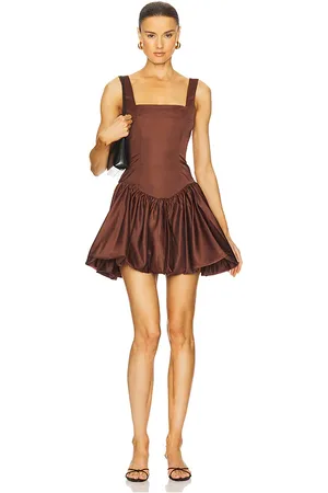 WeWoreWhat Bubble Skirt Corset Mini