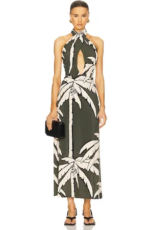JOHANNA ORTIZ Oceanic Mantra Ankle Dress