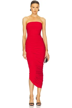 Norma Kamali Strapless Diana Gown