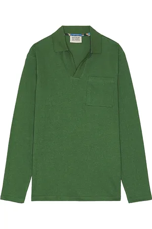 Scotch&Soda Chest Pocked Relaxed Fit Polo Sweater