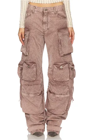 The Attico Wide Leg Cargo Pant