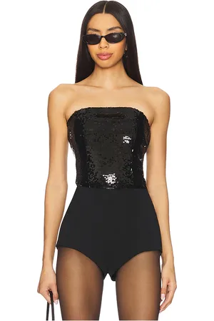 WeWoreWhat Sequin Corset Top