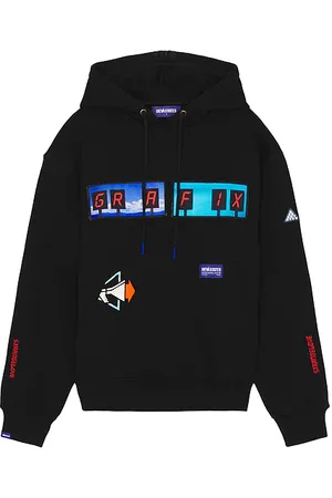 Deva States Strange Love Graphic Patches Hoodie