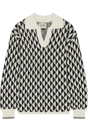 Scotch&Soda Dropped Shoulder Polo Sweater