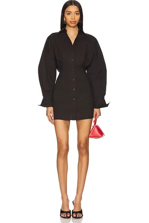 The Attico Long Sleeve Shirt Dress