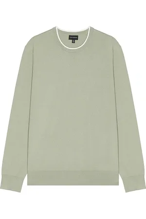 CLUB MONACO Long Sleeve Tech Crewneck