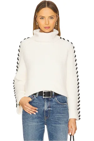 525 America Vida Boucle Whip Stitch Pullover