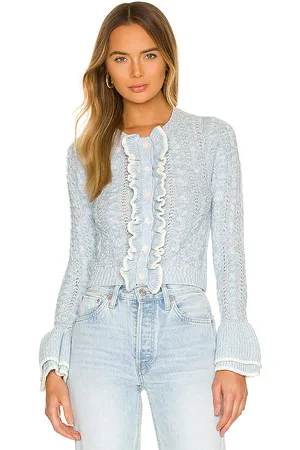 Tularosa Starlene Ruffle Cardigan
