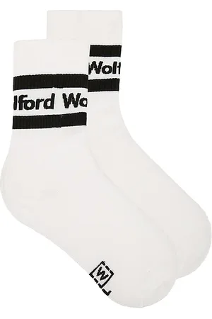 Wolford Logo Rib Socks