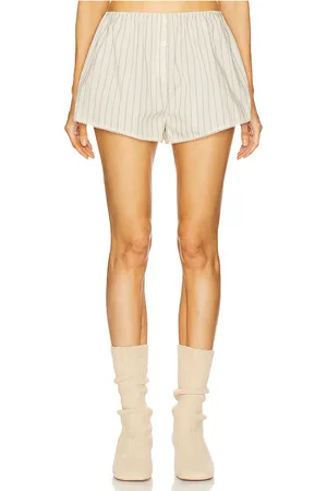 Helsa Pinstripe Poplin House Short