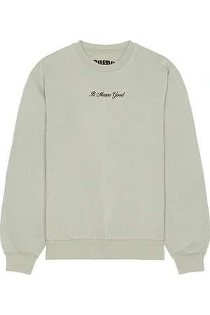 Bueno Embroidery Script Logo Crewneck