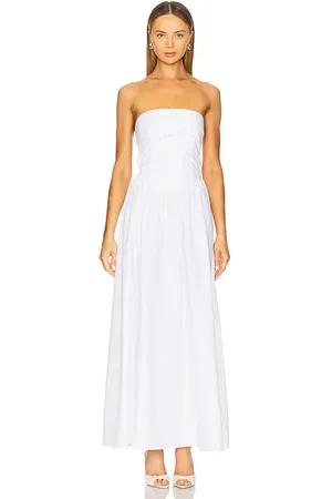 Susana Monaco Poplin Drop Waist Maxi Dress