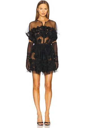 Norma Kamali Super OS Sleeveless BF Flared Mini Dress